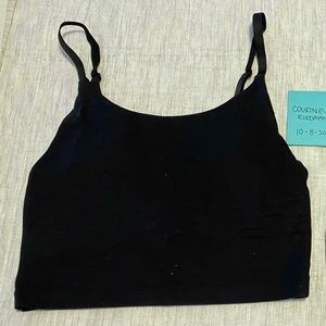 Alphalete Alphalux Force Crop Top Black